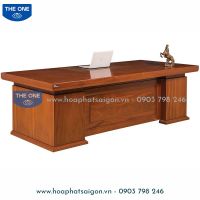 Bàn Lãnh Đạo Gỗ Veneer & Melamine DT2010VM17