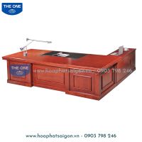 Bàn Lãnh Đạo Gỗ Veneer & Melamine DT3012VM8