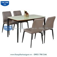 Bàn Ghế Ăn Khung Thép BA501 - GA501