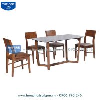 Bàn Ghế Ăn Gỗ Tự Nhiên HGB69A - HGB69B - HGG69