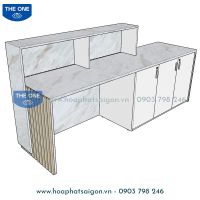 Quầy Lễ Tân Hiện Đại - Cao Cấp QLTCC104