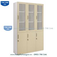 Tủ Sắt Cánh Gỗ TU09K7GM
