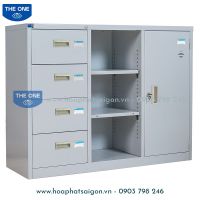Tủ Sắt Sơn Tĩnh Điện TU118-4D