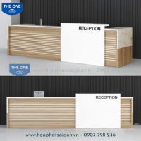 Quầy Lễ Tân Hiện Đại - Cao Cấp QLTCC113