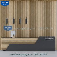Quầy Lễ Tân Hiện Đại - Cao Cấp QLTCC115