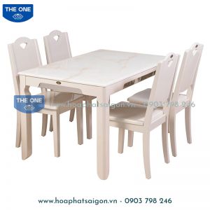 Bàn Ghế Ăn Cao Cấp HGB65A - HGB65B - HGG65