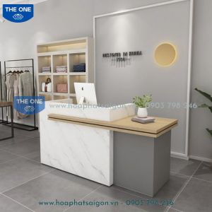 Quầy Lễ Tân Hiện Đại - Cao Cấp QLTCC132