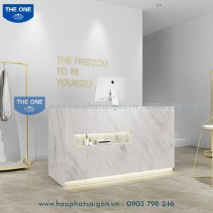 Quầy Lễ Tân Hiện Đại - Cao Cấp QLTCC150