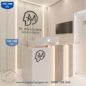 Quầy Lễ Tân Hiện Đại - Cao Cấp QLTCC157