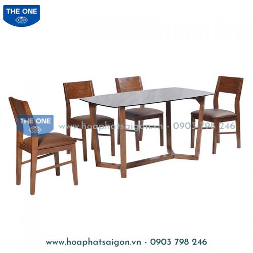 Bàn Ghế Ăn Gỗ Tự Nhiên HGB69A - HGB69B - HGG69