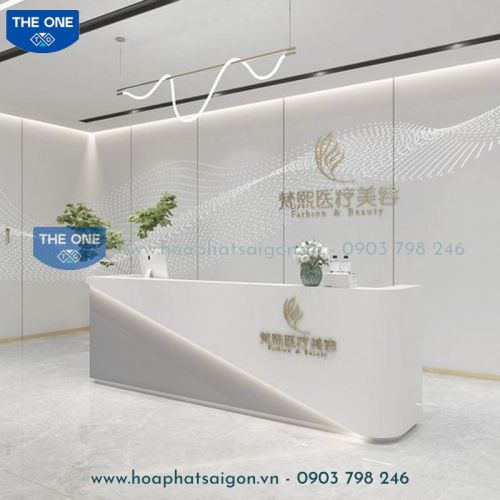 Quầy Lễ Tân Hiện Đại - Cao Cấp QLTCC151