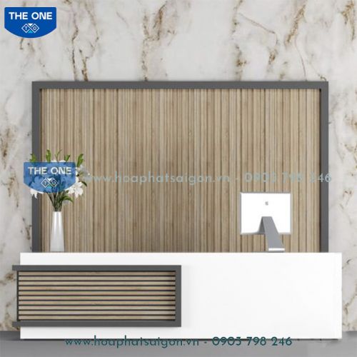 Quầy Lễ Tân Hiện Đại - Cao Cấp QLTCC116