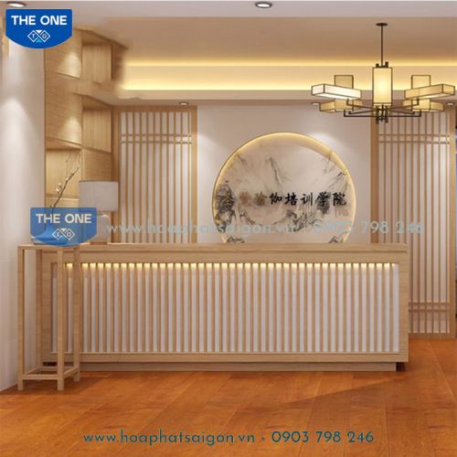 Quầy Lễ Tân Hiện Đại - Cao Cấp QLTCC123