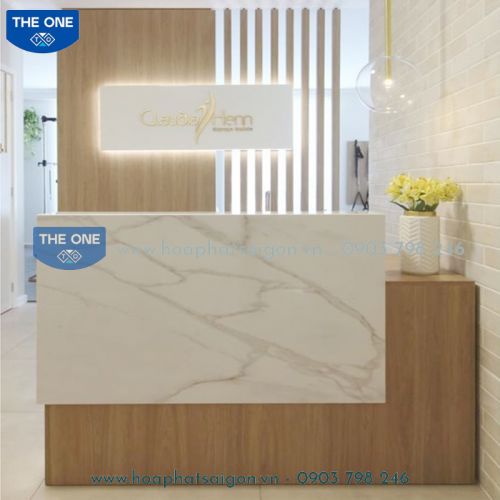 Quầy Lễ Tân Hiện Đại - Cao Cấp QLTCC126