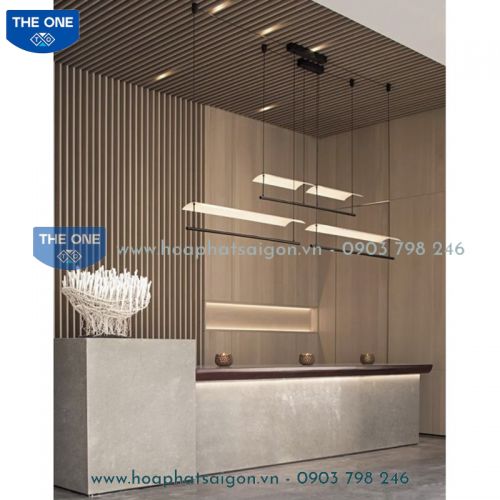 Quầy Lễ Tân Hiện Đại - Cao Cấp QLTCC138